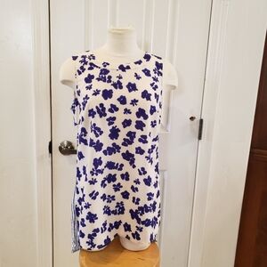 CAbi Hi Floral Stripe Low Top size Small